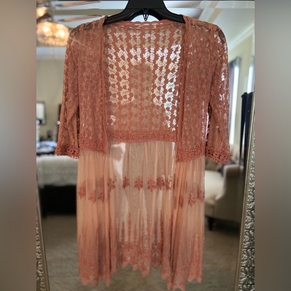 Xhilaration Tops - • xhilaration • embroidered lace duster